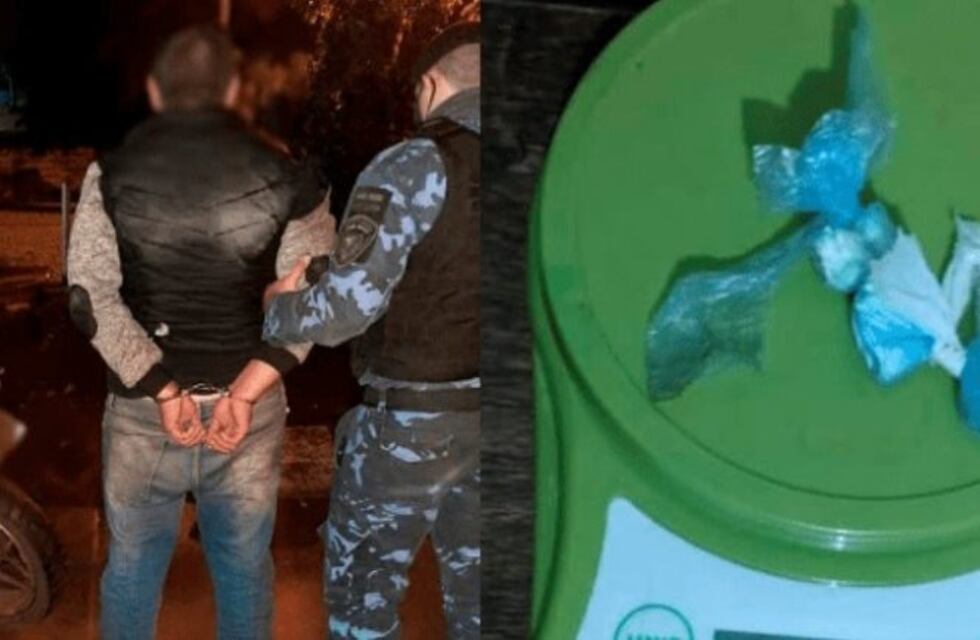 Detuvieron a un delivery de cocaína en Puerto Iguazú