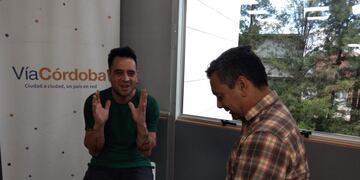 Lisandro Márquez, en diálogo con Vía Córdoba en un Facebook Live\u002E