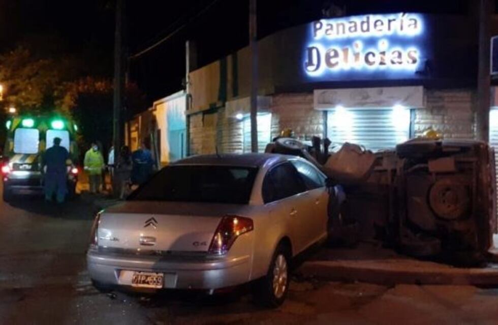 Video: accidente en la esquina de Alvear y España