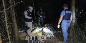 La droga llegó en una embarcación procedente de Paraguay\u002E