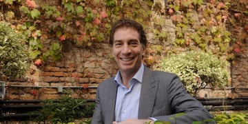 BUENOS AIRES 27/04/14, EL SENADOR NACIONAL DIEGO SANTILLI DURANTE EL REPORTAJE CONCEDIDO A LA AGENCIA DYN. FOTO:DYN/LILIANA SERVENTE buenos aires diego santilli senador nacional por pro notas entrevistas reportajes