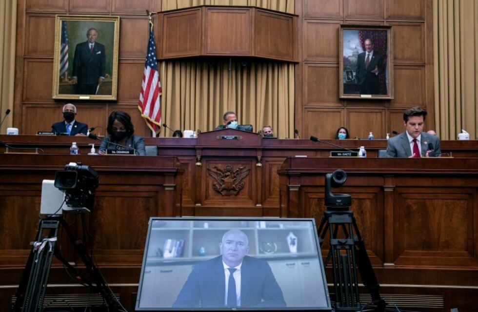 El Congreso de EEUU interrogó a Amazon, Apple, Facebook y Google en una audiencia antimonopolio