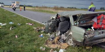 Trágico accidente en la Ruta 30