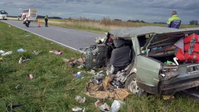 Trágico accidente en la Ruta 30