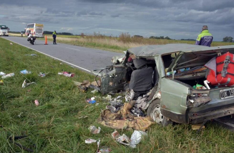 Trágico accidente en la Ruta 30: falleció una nena de 12 años