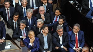 Gobernadores en el Congreso (Federico López Claro / La Voz)