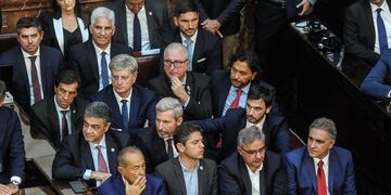 Gobernadores en el Congreso (Federico López Claro / La Voz)