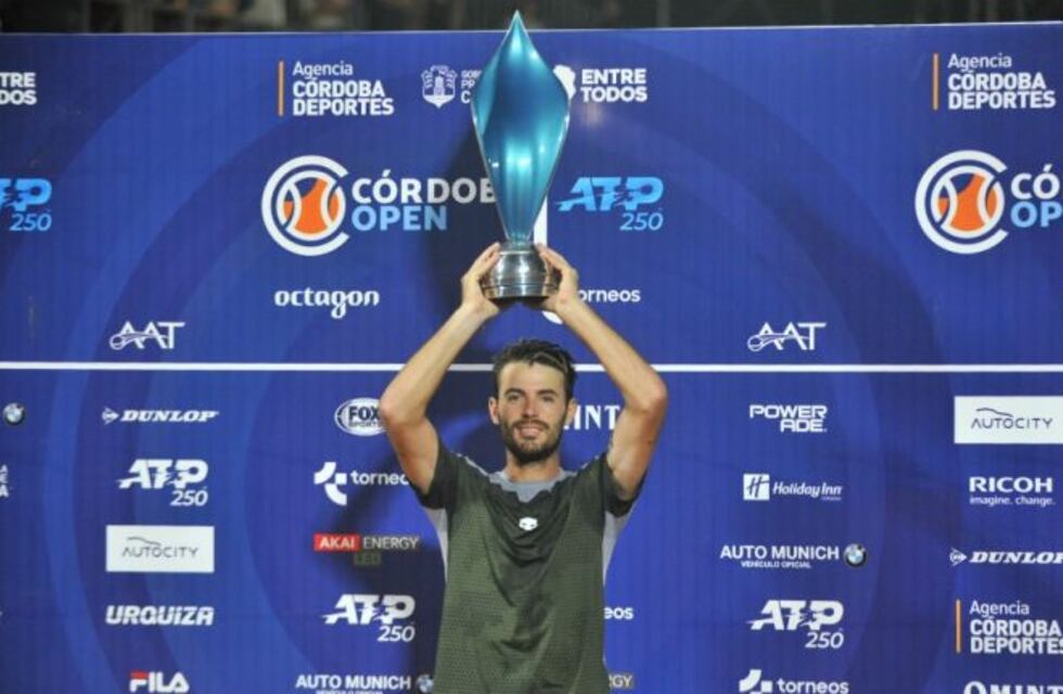 El campeón Londero debuta ante el italiano Cechinatto en el Córdoba Open