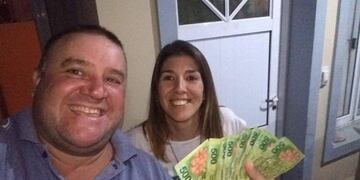 Dinero hallado en San Salvador