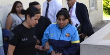 Yamila Silvana Pinedo, detenida por el asesinato de una anciana\u002E (Fiscales Penales de Salta)