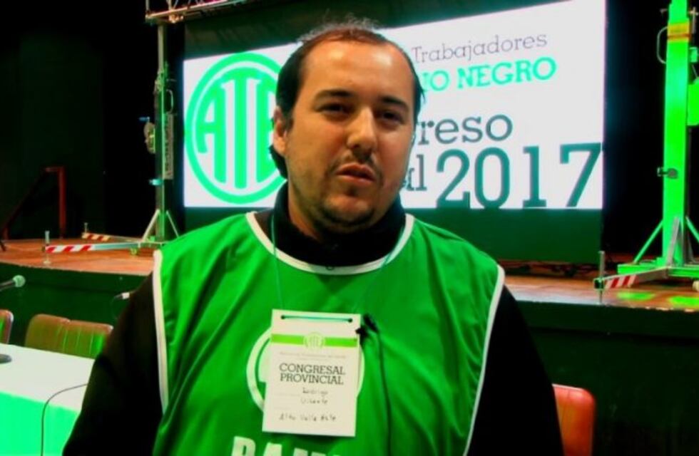El nuevo líder de ATE en Río Negro es Rodrigo Vicente