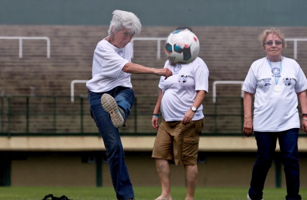 Elba Selva pionera del fútbol femenino pasó por Arroyito