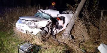 Trágico accidente en Olavarría: murió una pareja y sobrevivió su hijo de 9 años