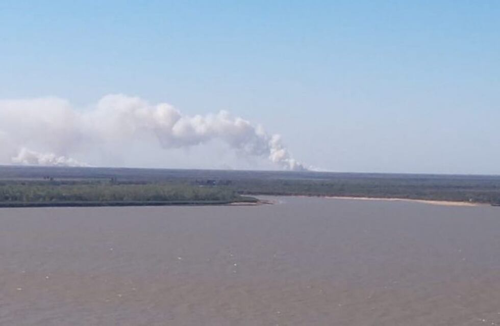 Incendios en las islas: detectan nuevos focos a la altura de Alvear y Rosario