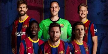 Con Messi entre los once: así podría formar el Barcelona de Koeman