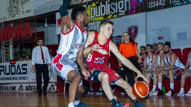 Basquet - Central Entrerriano vs Rocamora\nCrédito: ElDía