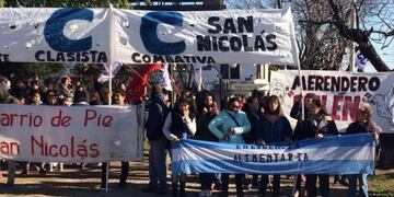 marcha por emergencia alimentaria y pedido de subsidios a merenderos\u002E