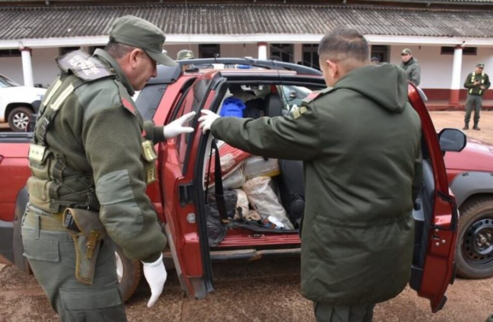 Gendarmería detuvo a seis narcos con más de 500 kilos de marihuana en Virasoro
