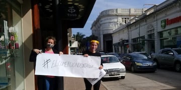 Comerciantes de Gualeguaychú. Crédito: Vía Gualeguaychú