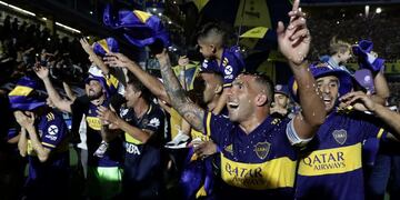 Boca cumple 115 años: el saludo del plantel y exfutbolistas\u002E(AFP)