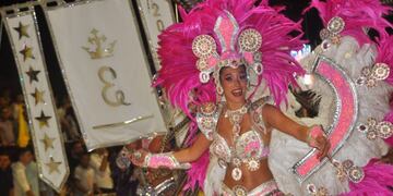 Ganadora del Carnaval de Concordia: Emperatríz