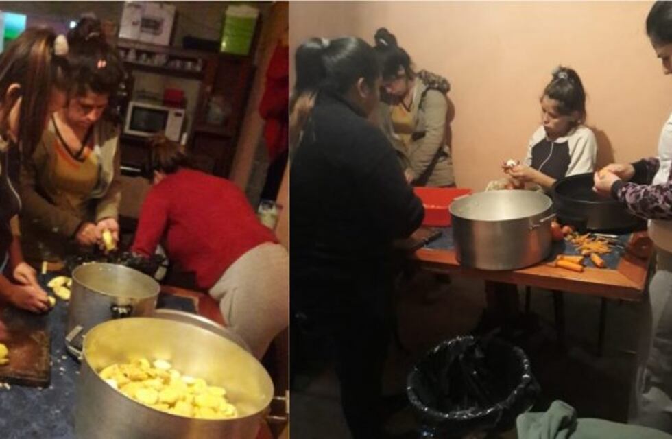 Con el IFE abrieron un merendero, se desbordó de gente y ahora solicitan donaciones de alimentos