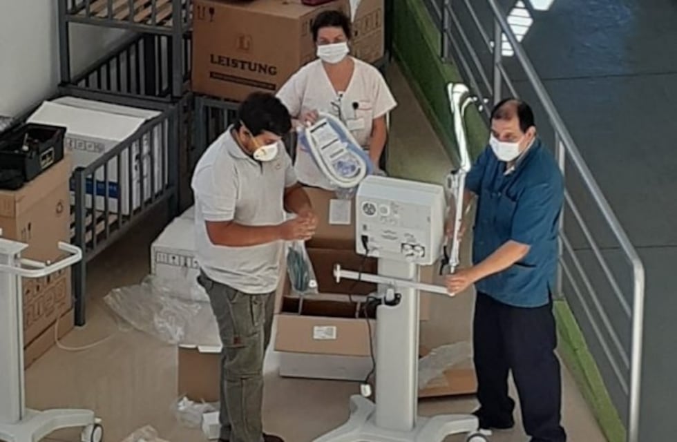 El hospital SAMIC de Eldorado recibió nuevos respiradores