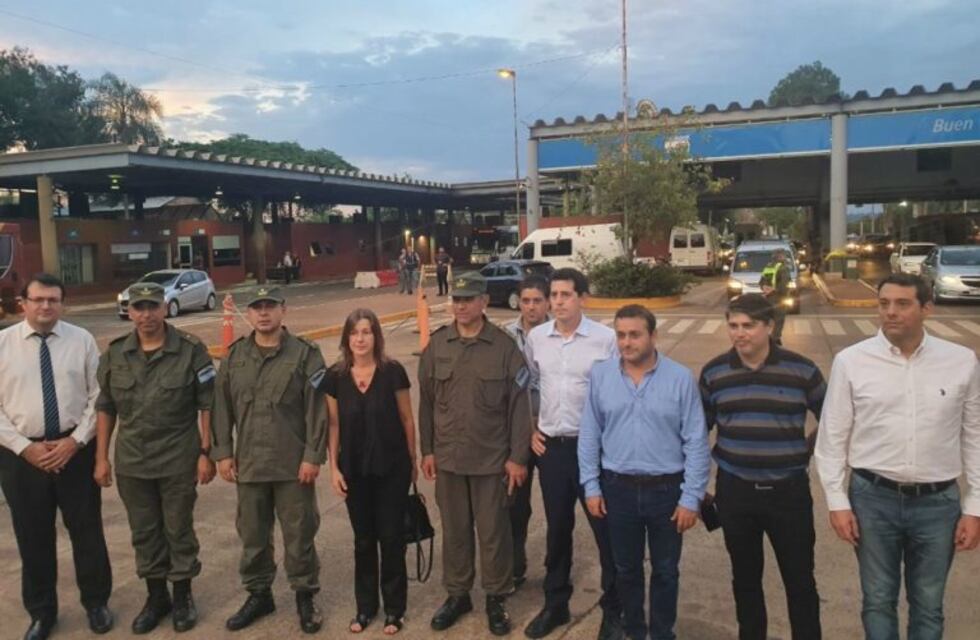 La ministra nacional de Seguridad y el ministro del Interior recorrieron Iguazú