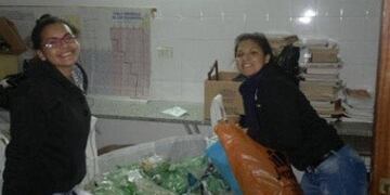 El programa premia a los colegios que más plásticos junten a lo largo de las tres semanas\u002E (SN Recicla)