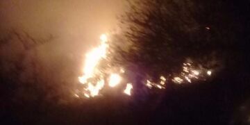 Incendio en la Villa de la Quebrada\u002E