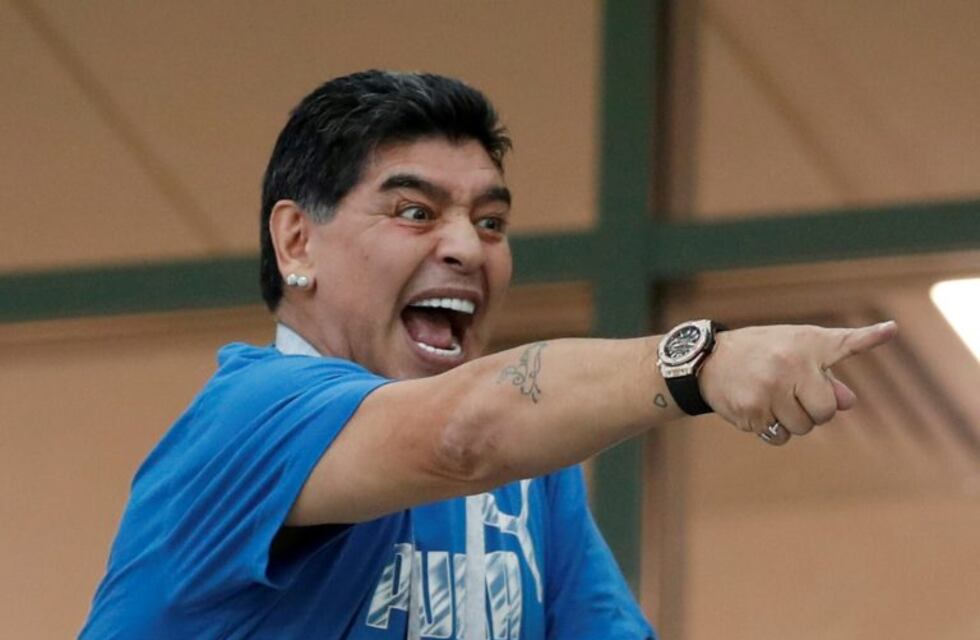 Diego Maradona publicó el ranking de jugadores que recibieron más faltas en Copas del Mundo