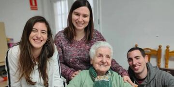 Una anciana de 107 años superó el coronavirus tras padecer la gripe española de 1918\u002E (Charry TV)