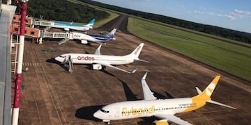 Imagen archivo\u002E Aeropuerto de Puerto Iguazú\u002E