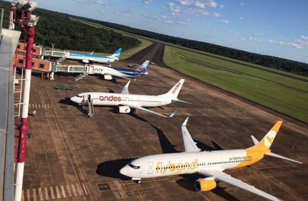 El Aeropuerto de Iguazú es uno de los que más creció en junio