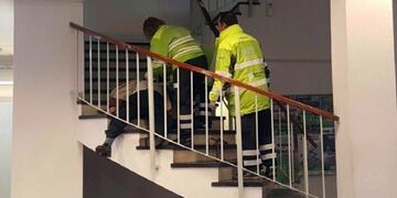 Un jubilado se pegó un tiro en la sede de ANSES de Mar del Plata\u002E