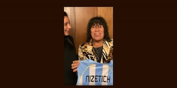 Yas Nizetich y Carlitos Jiménez