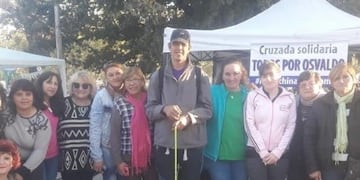 Osvaldo Acuña, hombre que padece una enfermedad en Casilda\u002E (Facebook)