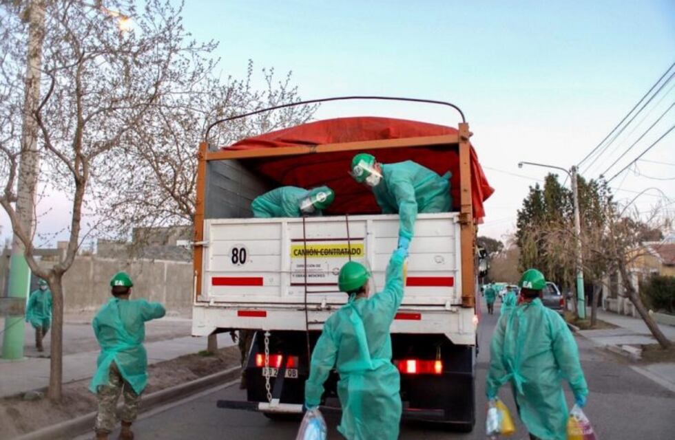 Cómo es el trabajo del Ejército Argentino en cada barrio aislado de San Juan