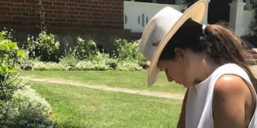 Isabel Macedo posó junto a Gisela Dulko para la cámara y ambas mostraron sus pancitas de embarazadas\u002E