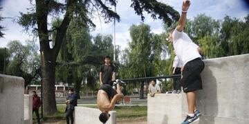 Pistas en el Parque Urbano de Ciudad\u002E