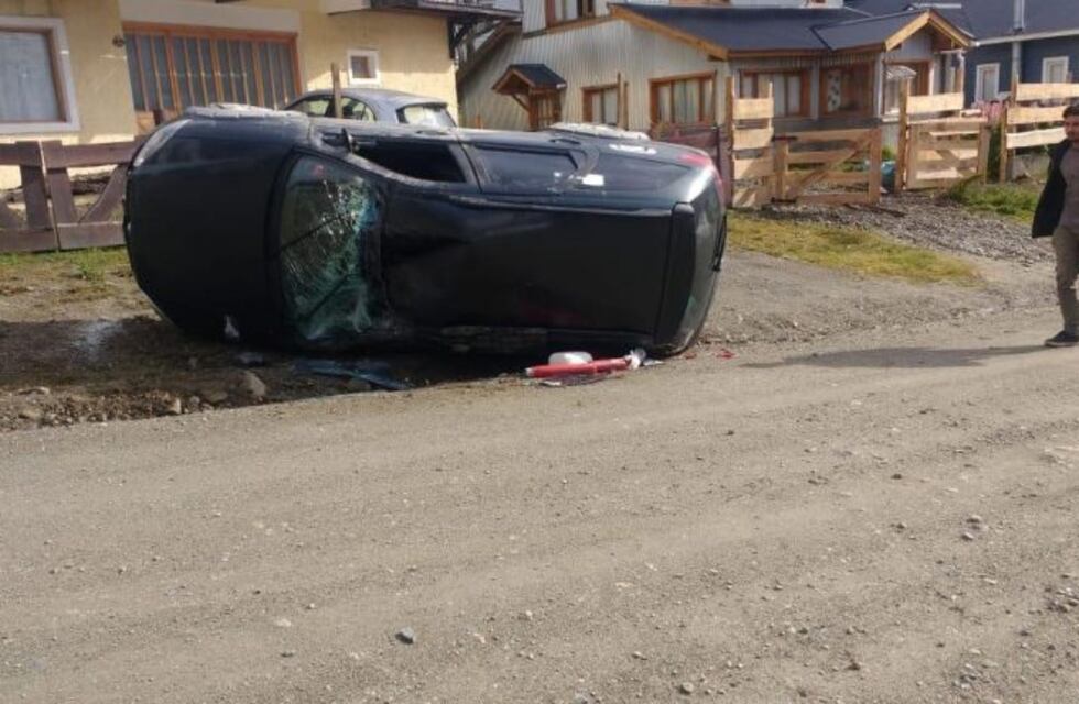 Accidentes de tránsito sin heridos en Ushuaia