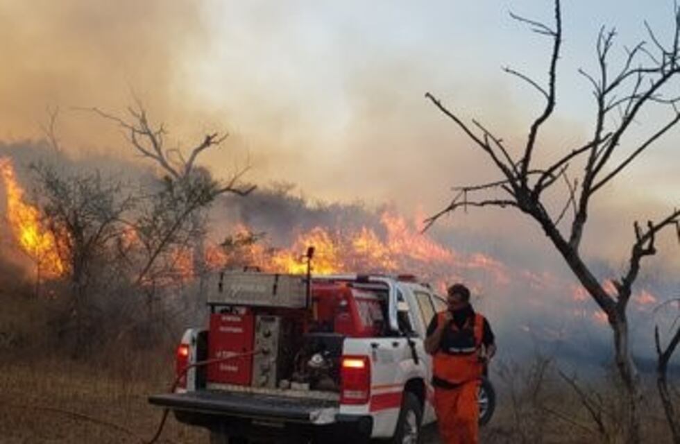 Incendios en Córdoba: un detenido, vinculado al foco en La Paisanita