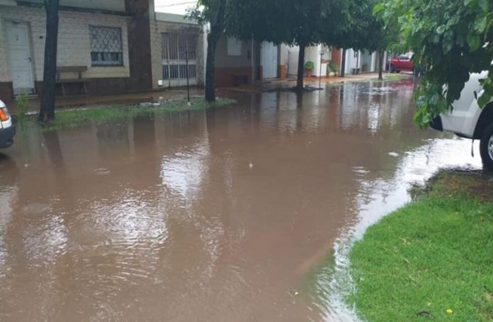 Varias localidades inundadas por las intensas lluvias