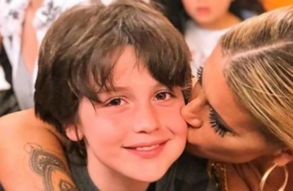 Flor Peña compartió un video de cuando era chica y demostró que era igual a su hijo Juan