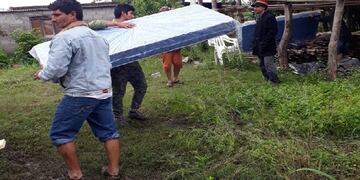 El Estado continúa con las asistencias a las familias aisladas en el sur