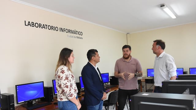 Laboratorio informático de la Oficina Municipal de Empleo