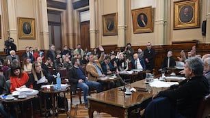 La Libertad Avanza, el PRO y la UCR evitaron dictaminar el DNU de la SIDE (Foto: Comunicación Senado)