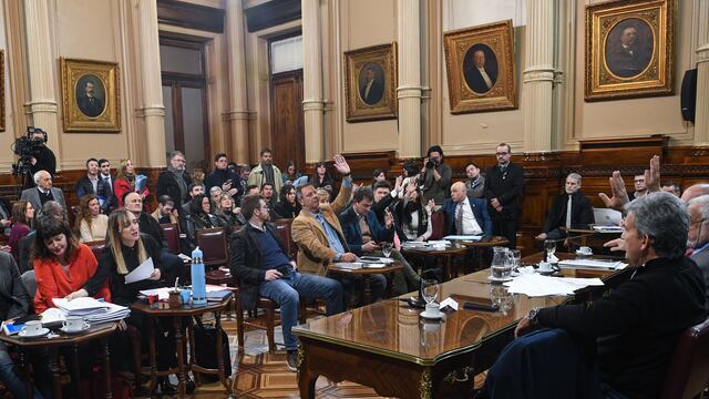 La Libertad Avanza, el PRO y la UCR evitaron dictaminar el DNU de la SIDE (Foto: Comunicación Senado)