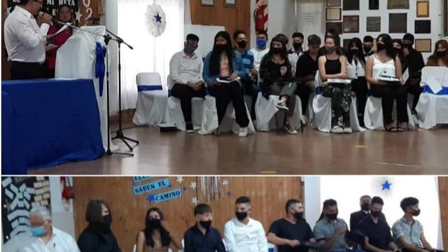 Emotivo acto de egresados de la Secundaria Nº2