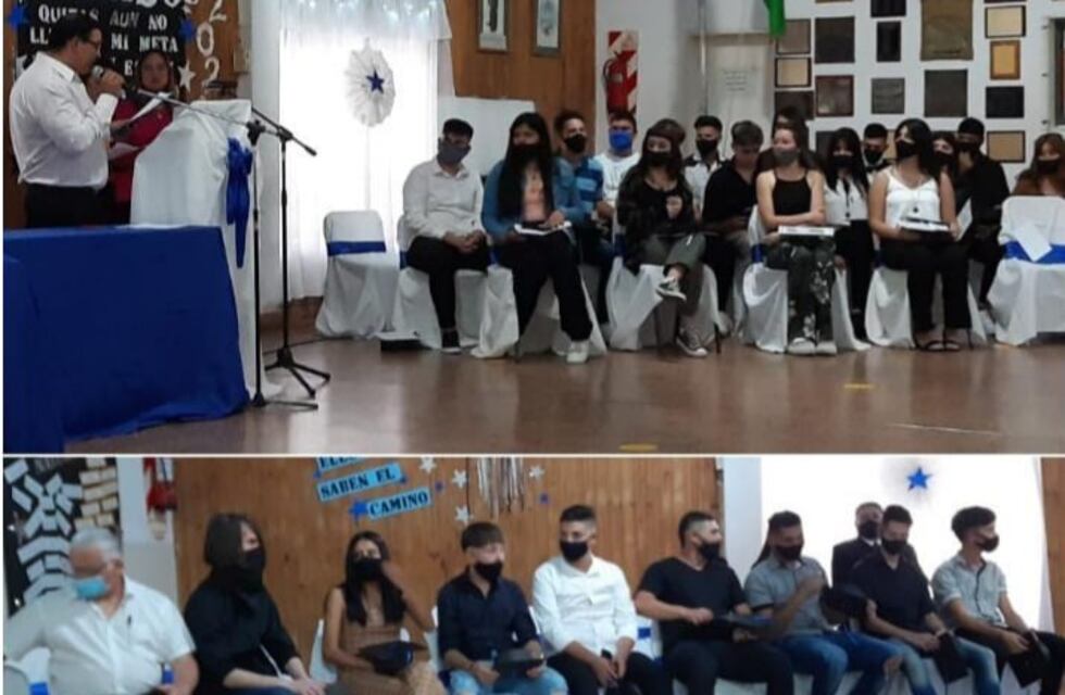 Emotivo acto de egresados de la Secundaria Nº2